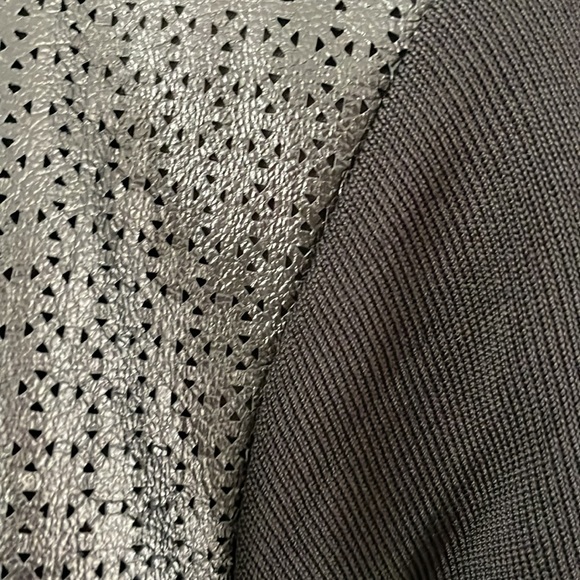 Vintage Nygard Leather and Rayon jacket SIZE M - Picture 4 of 8